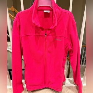 Columbia Bright Pink Fleece Jacket